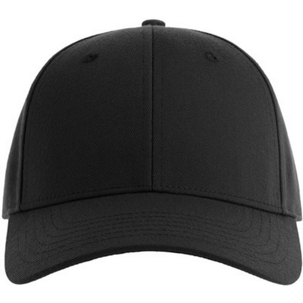 Atlantis Unisex Adult Joshua 6 Panel Cap / Black